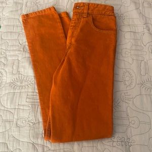 Orange guess jeans by Georges Marciano size 27